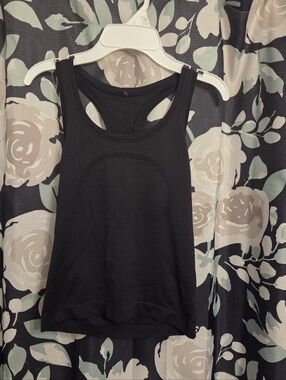 lululemon athletica Black Swiftly Racerback Tank Top